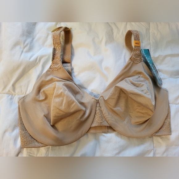 NWT Vanity Fair Honey beige 38DD No padding - Picture 3 of 14
